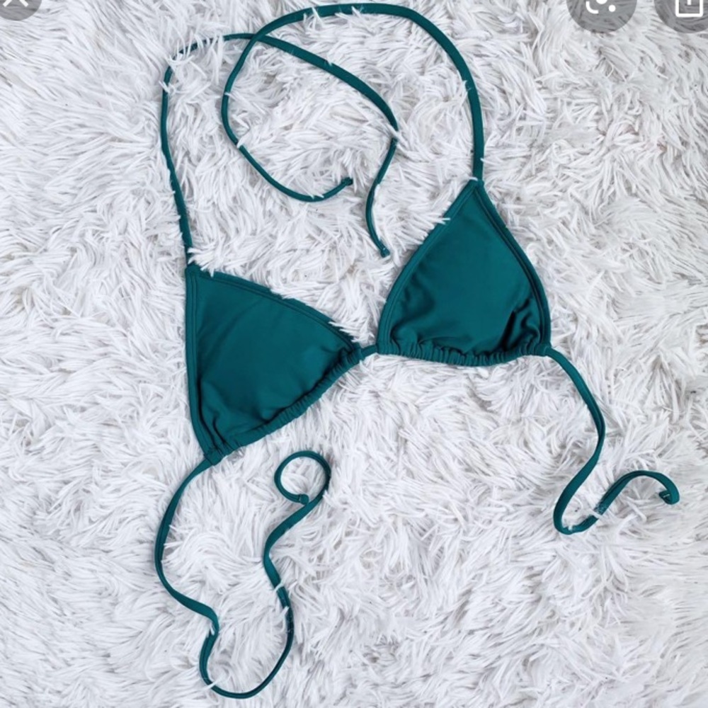 🌟NEW🌟 turquoise bikini triangle top size M